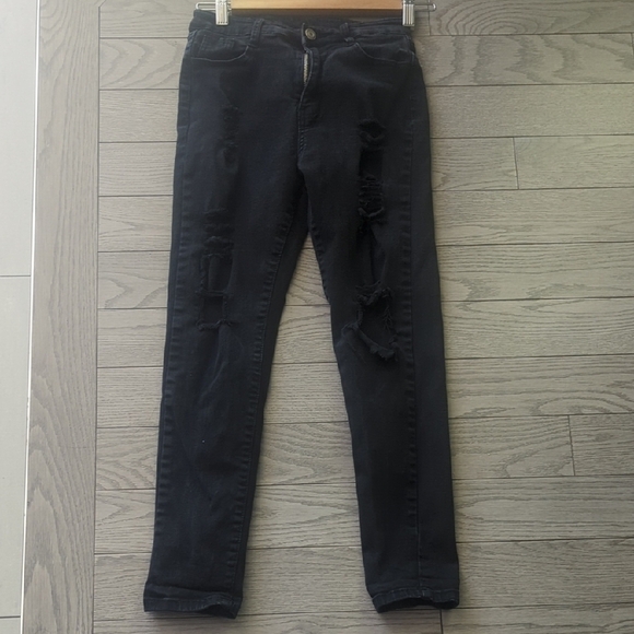 Forever 21 Blue Skinny Jeans Vibrant Style - Picture 6 of 8